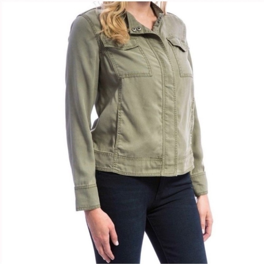 Liverpool Women's Utility Jacket in Olive Green